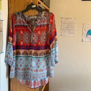 Flowing blouse for the spring & summer nights.